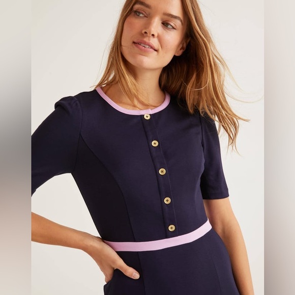 Boden Ponte Maria Dress, Size 8 - Picture 8 of 11